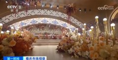 <b>“五一”假期婚庆市场热 “甜美经济”升温带动</b>